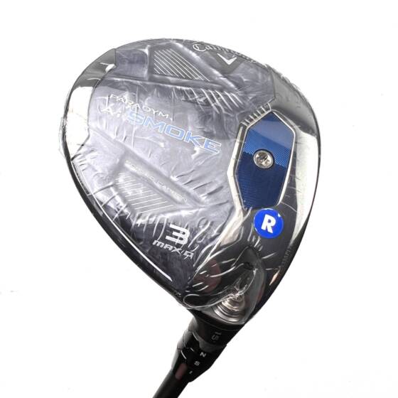 New Callaway Paradym AI Smoke Max D 3 Wood / 15 Degree / Cypher Fifty Regular Flex
