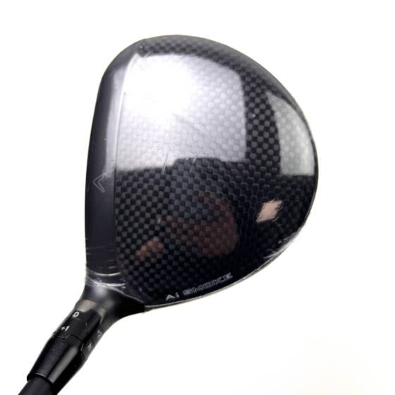 New Callaway Paradym AI Smoke Max D 3 Wood / 15 Degree / Cypher Fifty Regular Flex