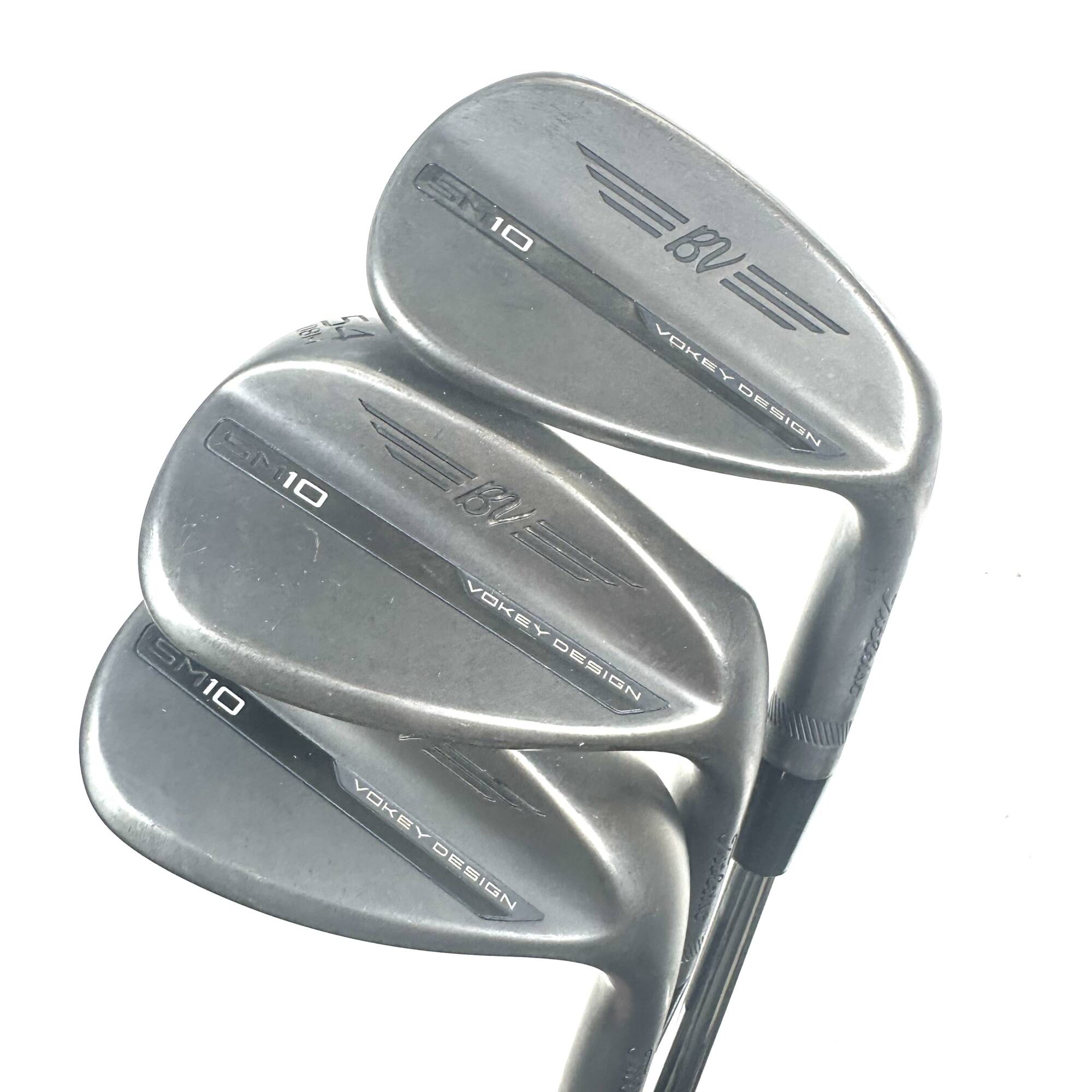 Titleist Vokey SM10 Wedge Set / 50, 54, 58 Degree / KBS Tour Stiff Flex