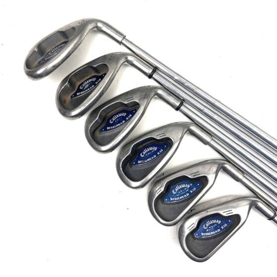 Callaway Steelhead X-16 Irons / 6-SW / Ultra Light Regular Flex