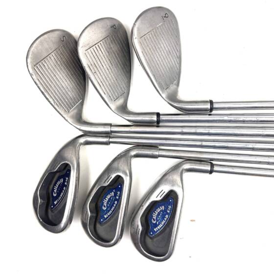 Callaway Steelhead X-16 Irons / 6-SW / Ultra Light Regular Flex