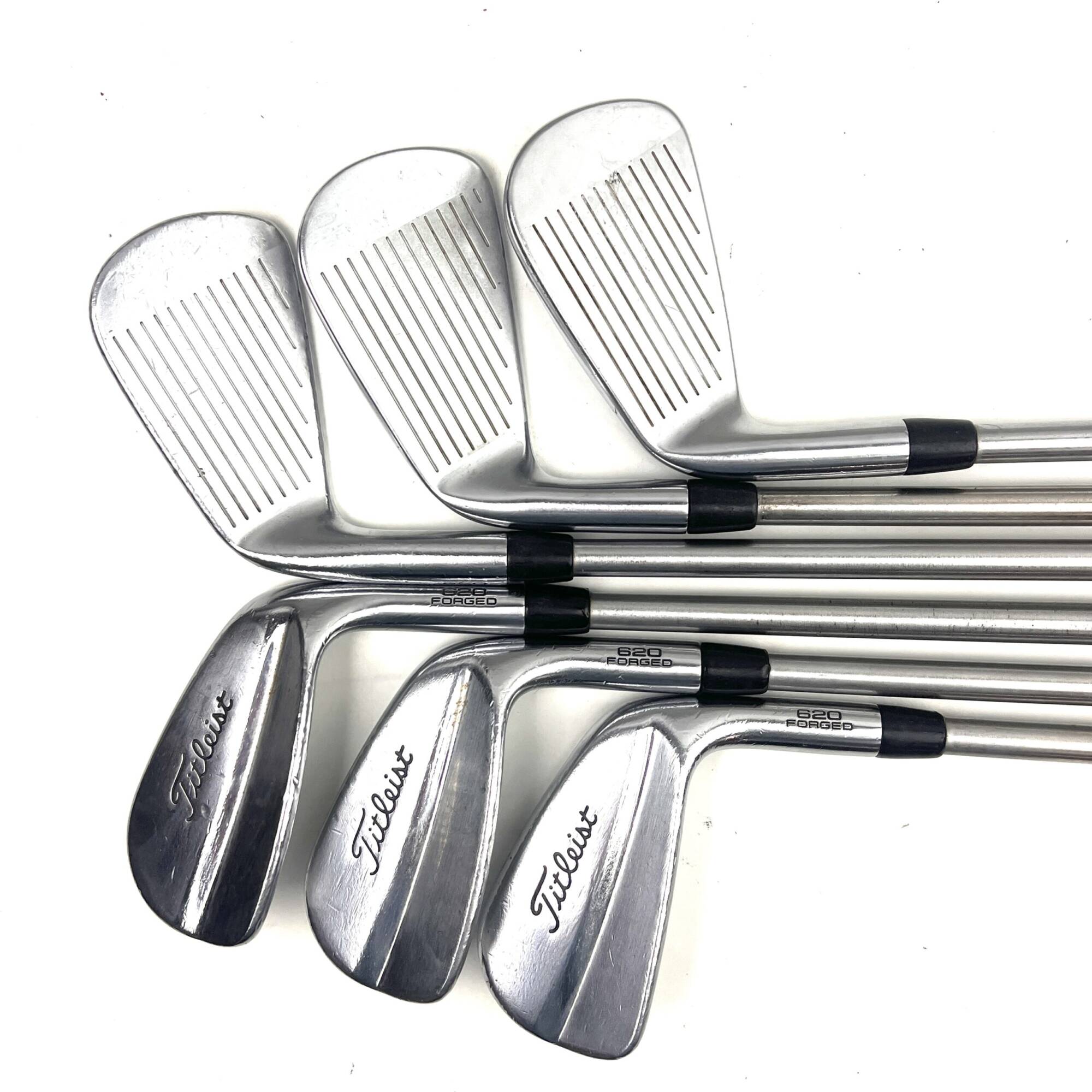 Titleist 620 MB/T100 Combo Set Irons / 4-9 / KBS Tour C-Taper 130