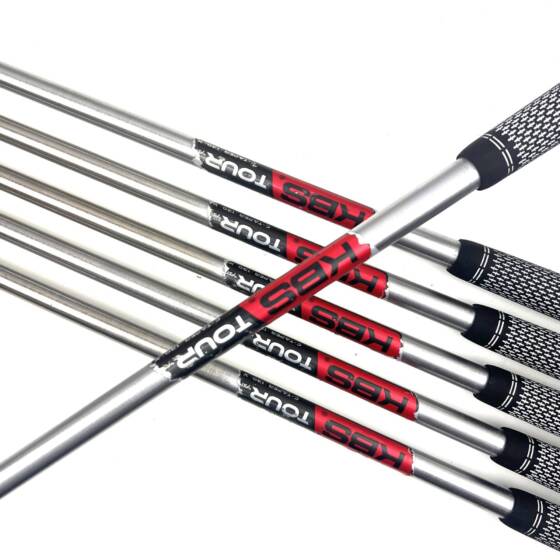 Titleist 620 MB/T100 Combo Set Irons / 4-9 / KBS Tour C-Taper 130 X-Stiff Flex