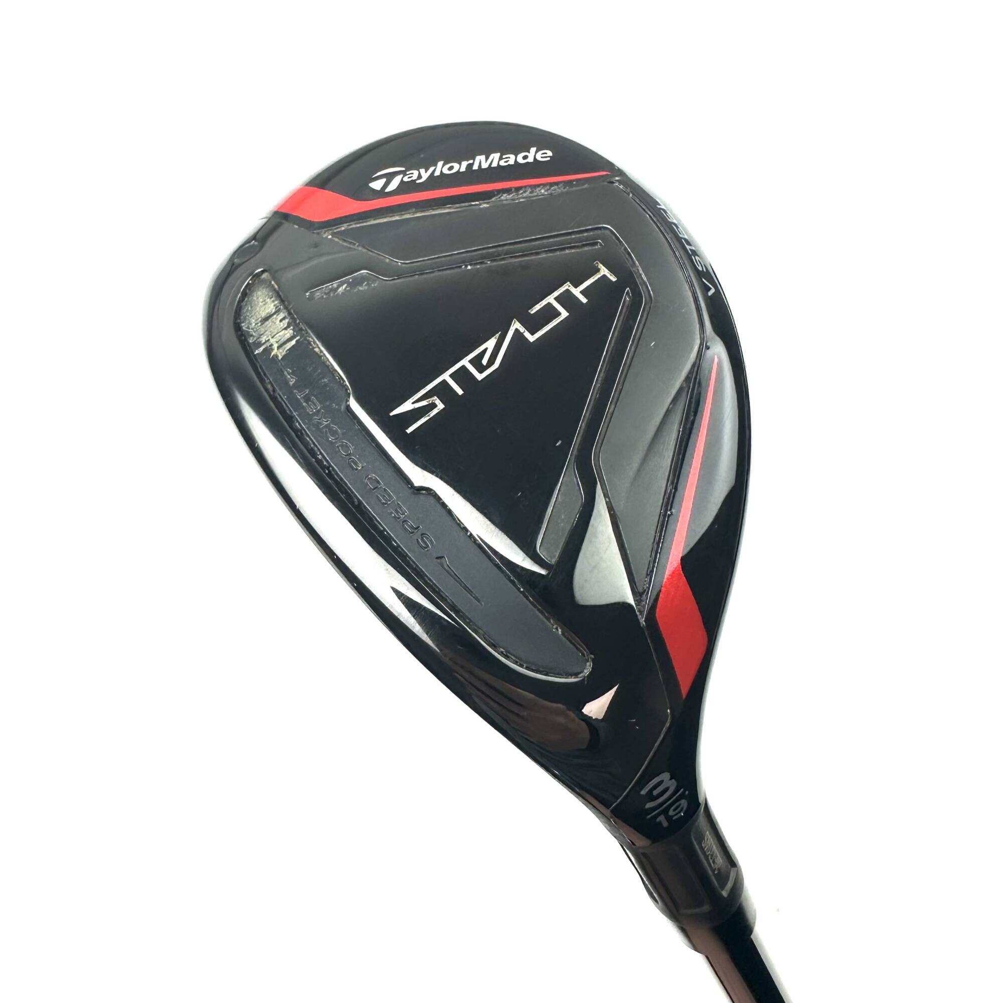 Left Handed Taylormade Stealth 3 Hybrid / 19 Degree / Ventus 7-S Stiff Flex