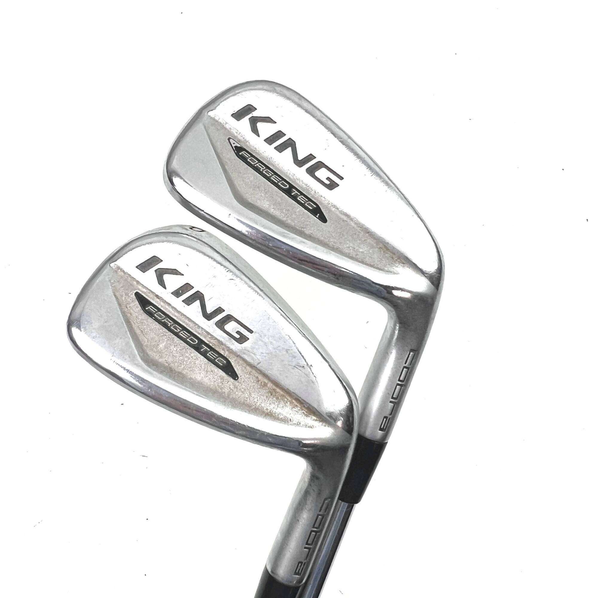 Cobra King Forged Tec 2020 Irons / 4-PW / KBS $-Taper Lite Stiff Flex