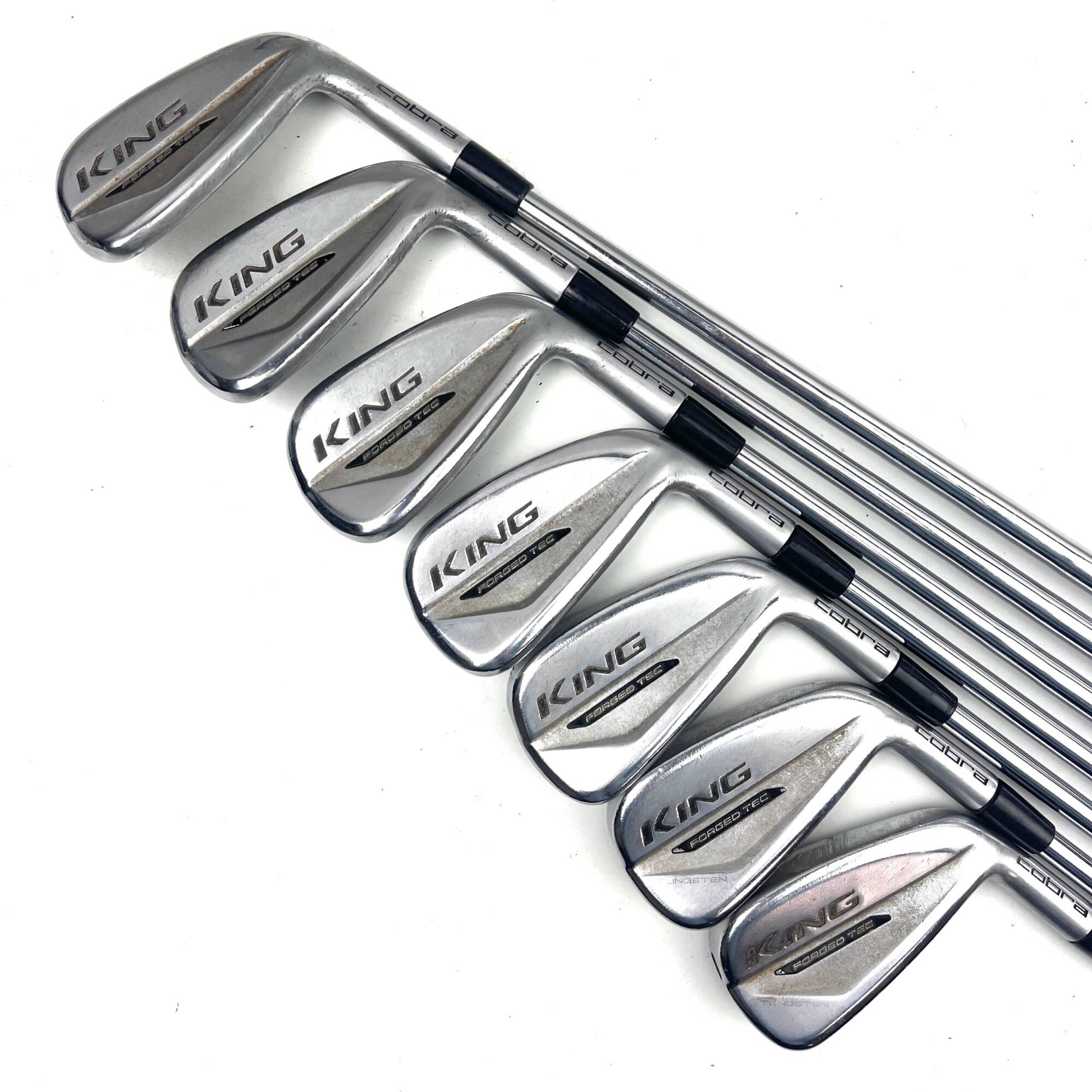 Cobra King Forged Tec 2020 Irons / 4-PW / KBS $-Taper Lite Stiff Flex
