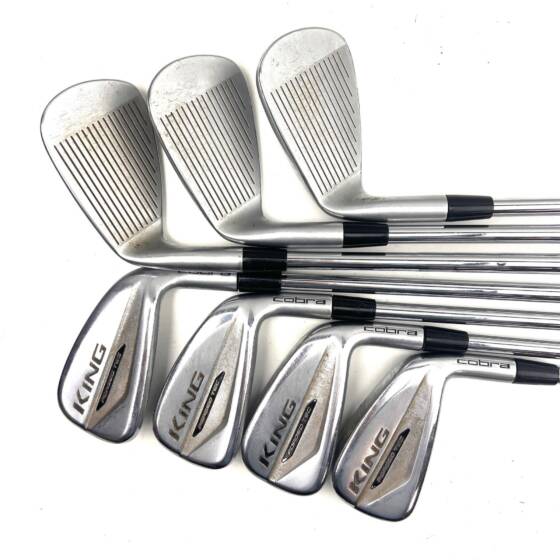 Cobra King Forged Tec 2020 Irons / 4-PW / KBS $-Taper Lite Stiff Flex