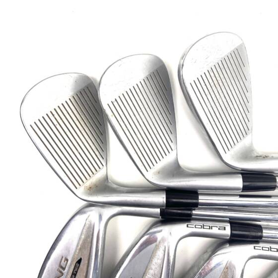 Cobra King Forged Tec 2020 Irons / 4-PW / KBS $-Taper Lite Stiff Flex