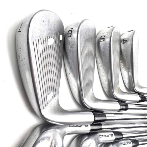 Cobra King Forged Tec 2020 Irons / 4-PW / KBS $-Taper Lite Stiff Flex