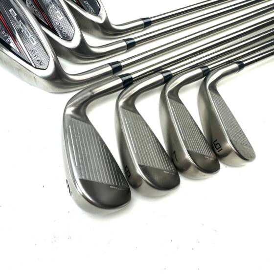 Left Handed Cobra DS-Adapt Irons / 6-SW + GW / Recoil ESX 480 Senior Flex