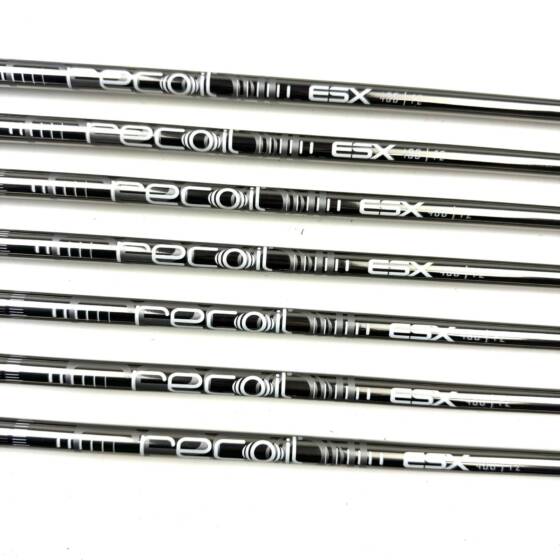 Left Handed Cobra DS-Adapt Irons / 6-SW + GW / Recoil ESX 480 Senior Flex