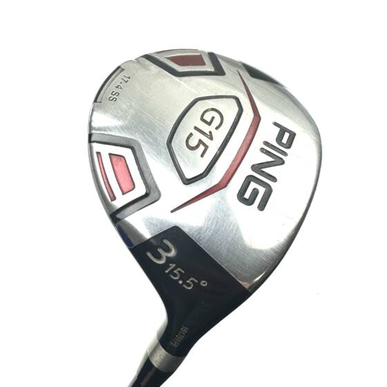 Ping G15 3 Wood / 15.5 Degree / Serrano 75 Stiff Flex