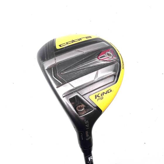 Left Handed Cobra F9 3 Wood / 14.5 Degree / Atmos 7R Regular Flex