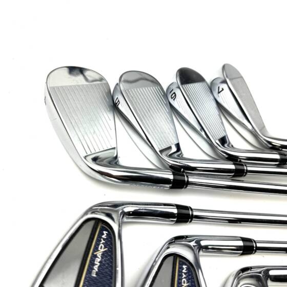 Callaway Paradym Irons / 4-PW / Dynamic Gold X100 X-Stiff Flex