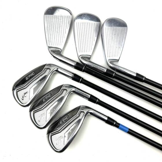 Callaway Epic Forged Irons / 5-PW / Tensei White AV Series 60 Regular Flex