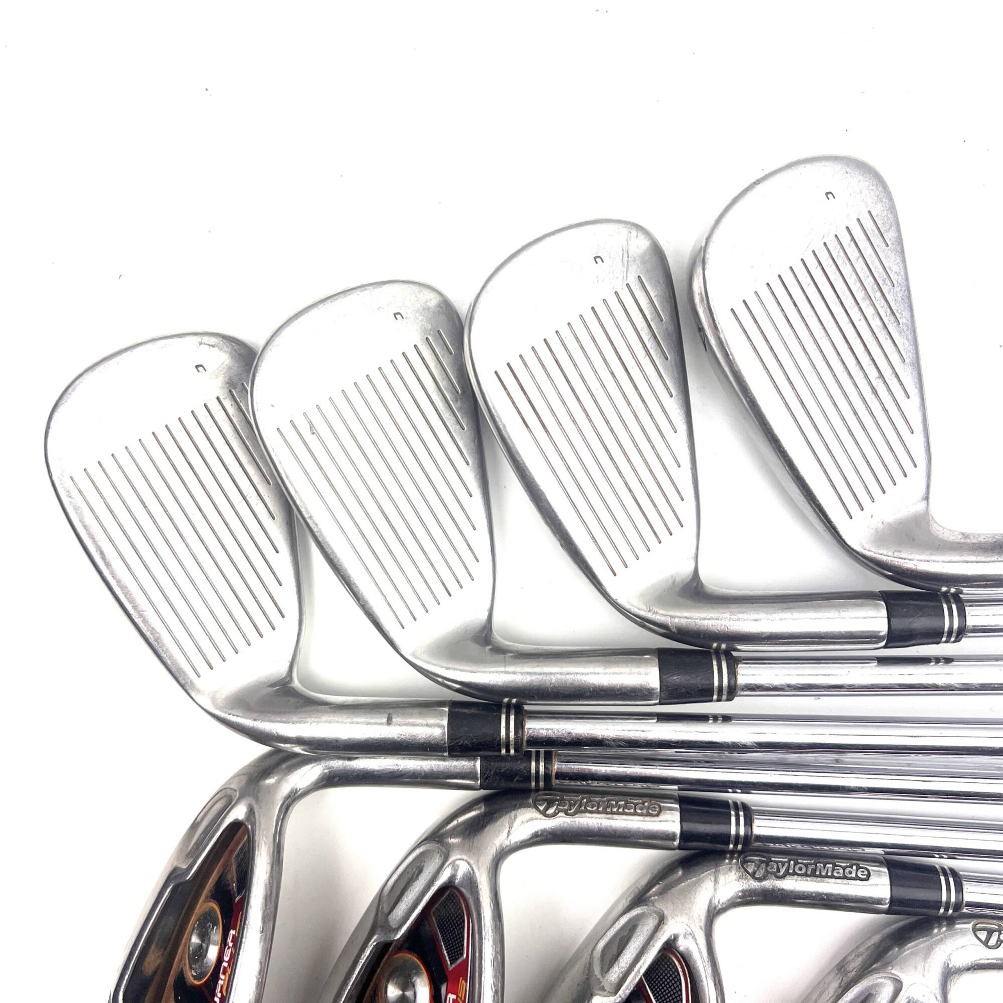 TaylorMade BURNER クラブセット 3本セット Taylormade Burner Plus Irons / 4-SW / Taylormade Burner 85 Uniflex