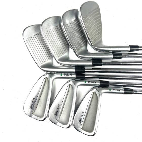 Ping IBlade Irons / 4-PW / KBS Tour 120 Stiff Flex