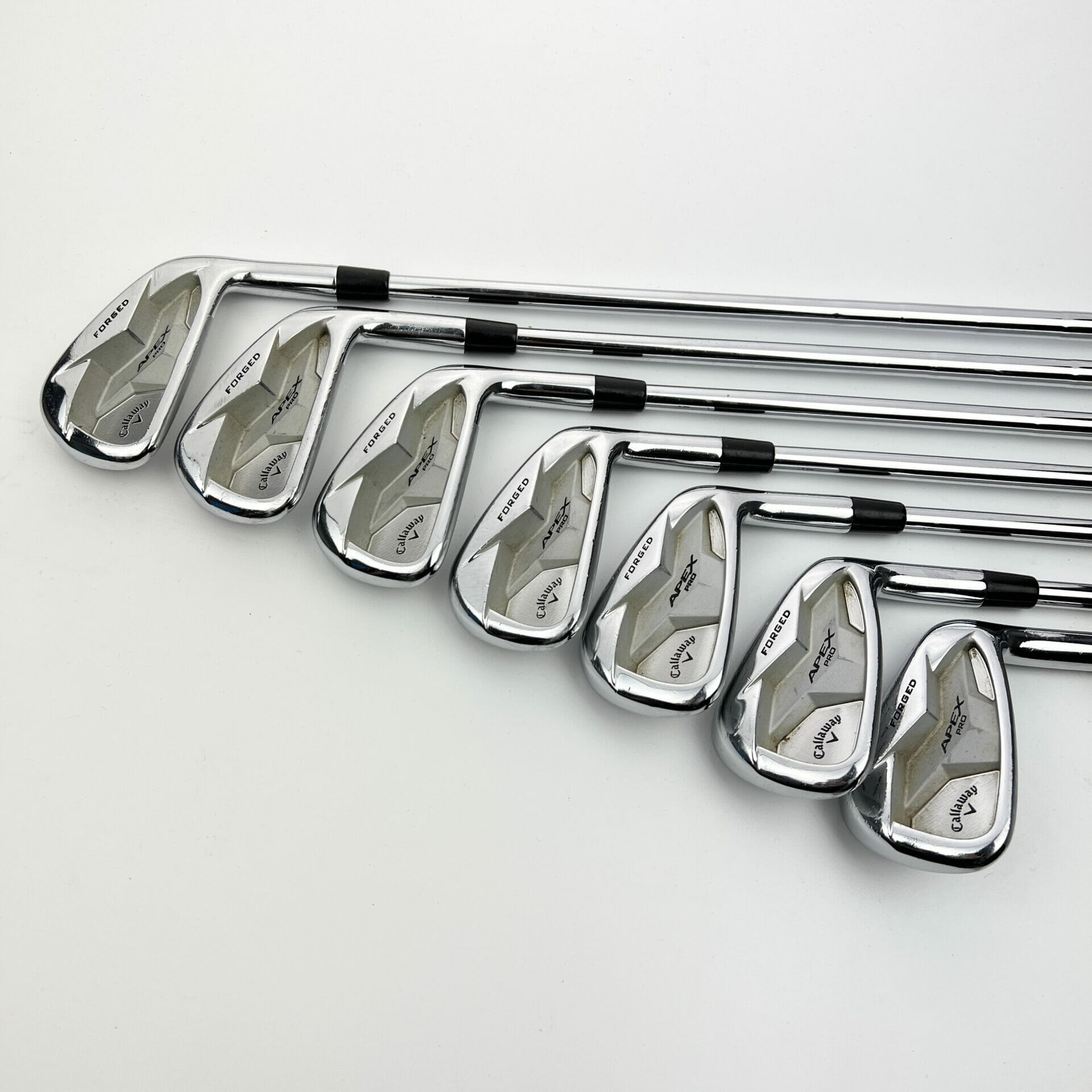 Callaway Apex Pro 19 Irons / 4-PW / KBS Tour 130 X-Stiff Flex
