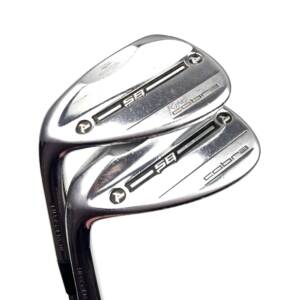 Left Handed Cobra King Snakebite Wedges / 56 & 60 Degree / KBS Hi-Rev 2.0 125 Stiff Flex