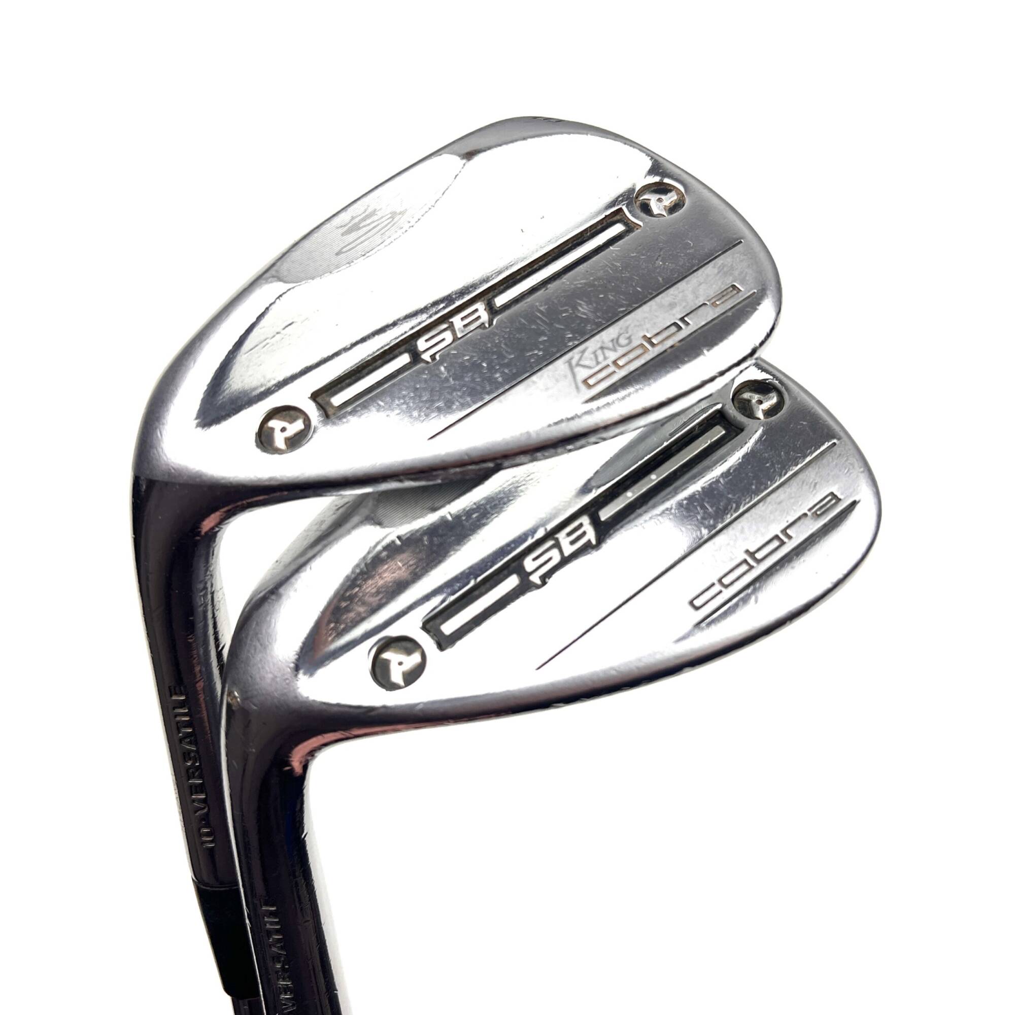 Left Handed Cobra King Snakebite Wedges / 56 & 60 Degree / KBS Hi-Rev 2.0 125 Stiff Flex