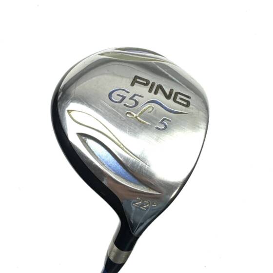 Ping G5 L 5 Wood / 22 Degree / ULT 250 Ladies Flex