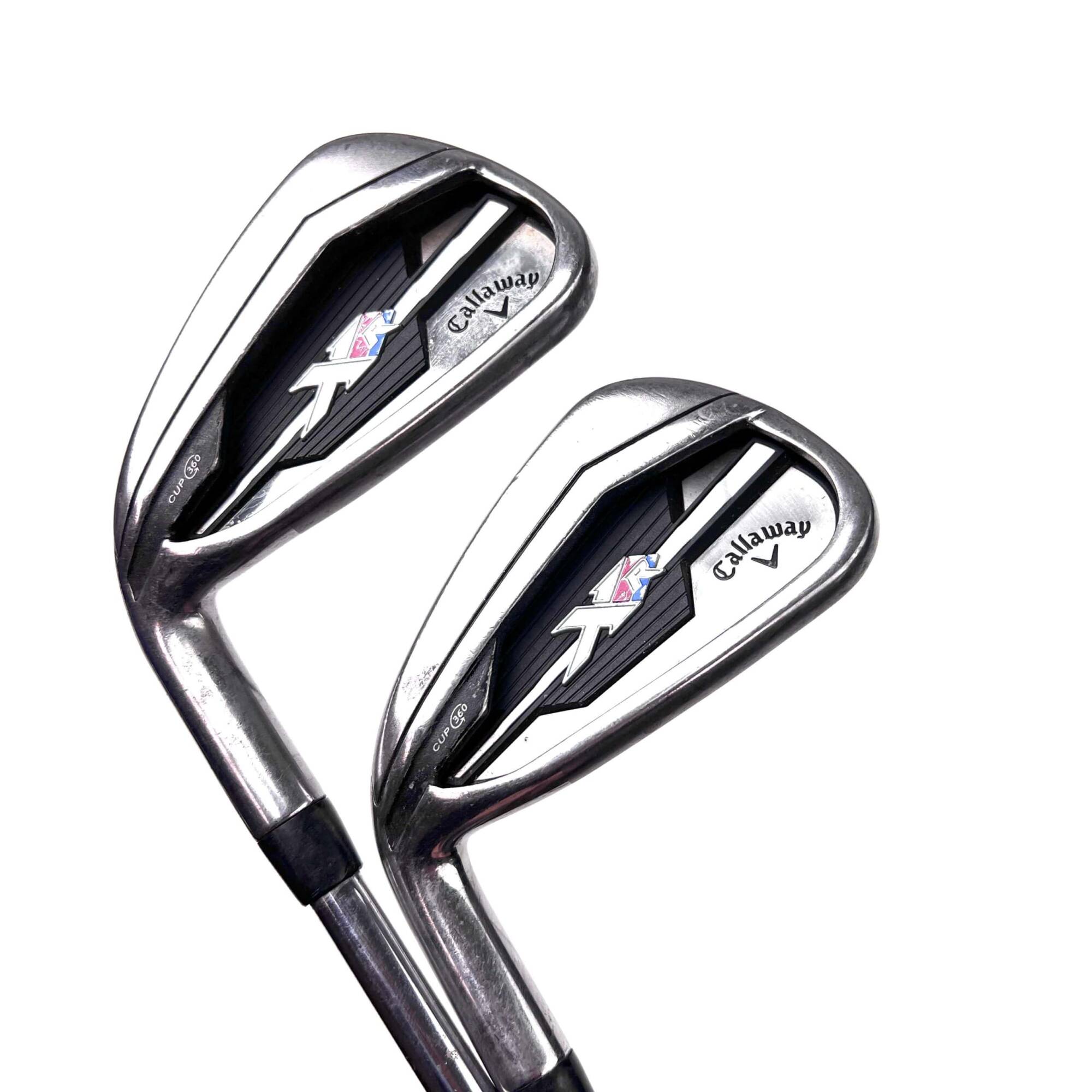 Left Handed Callaway XR Irons / 5-AW / XP 95 S300 Stiff Flex