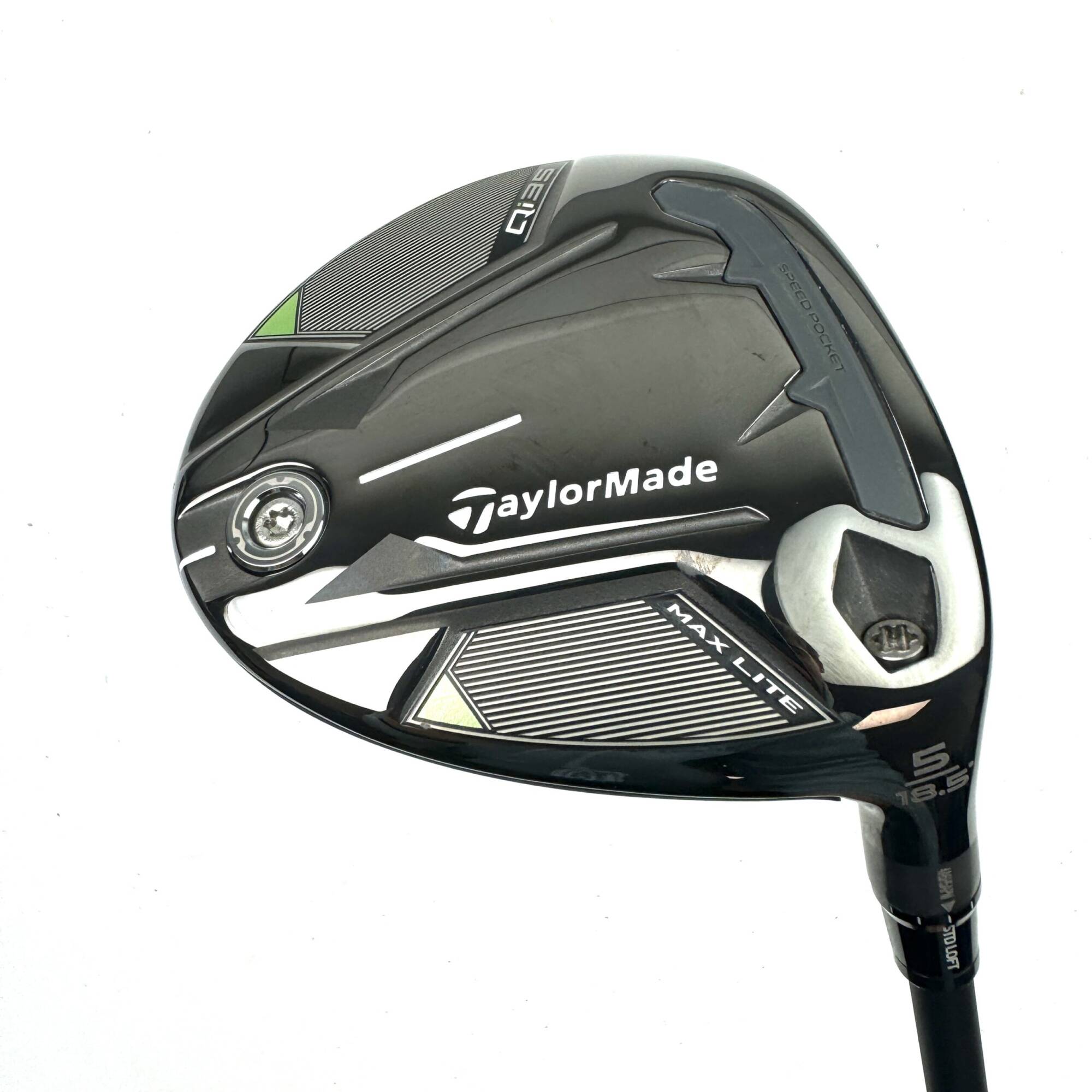 Taylormade QI35 Max Lite 5 Wood / 18.5 Degree / Vanquish 4R2 Senior Flex