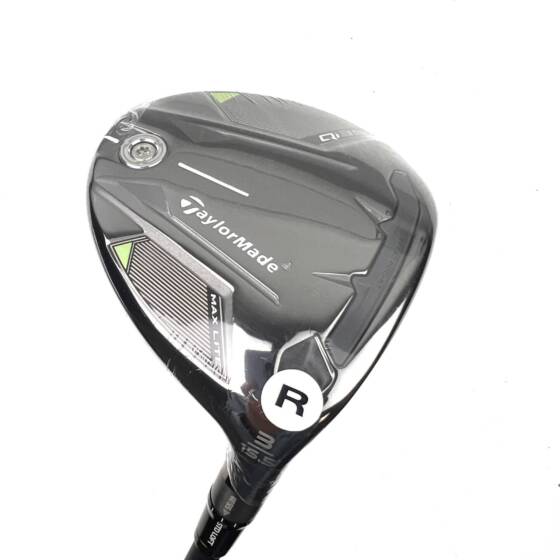 New Taylormade QI35 Max Lite 3 Wood / 15.5 Degree / Vanquish 4R Regular Flex