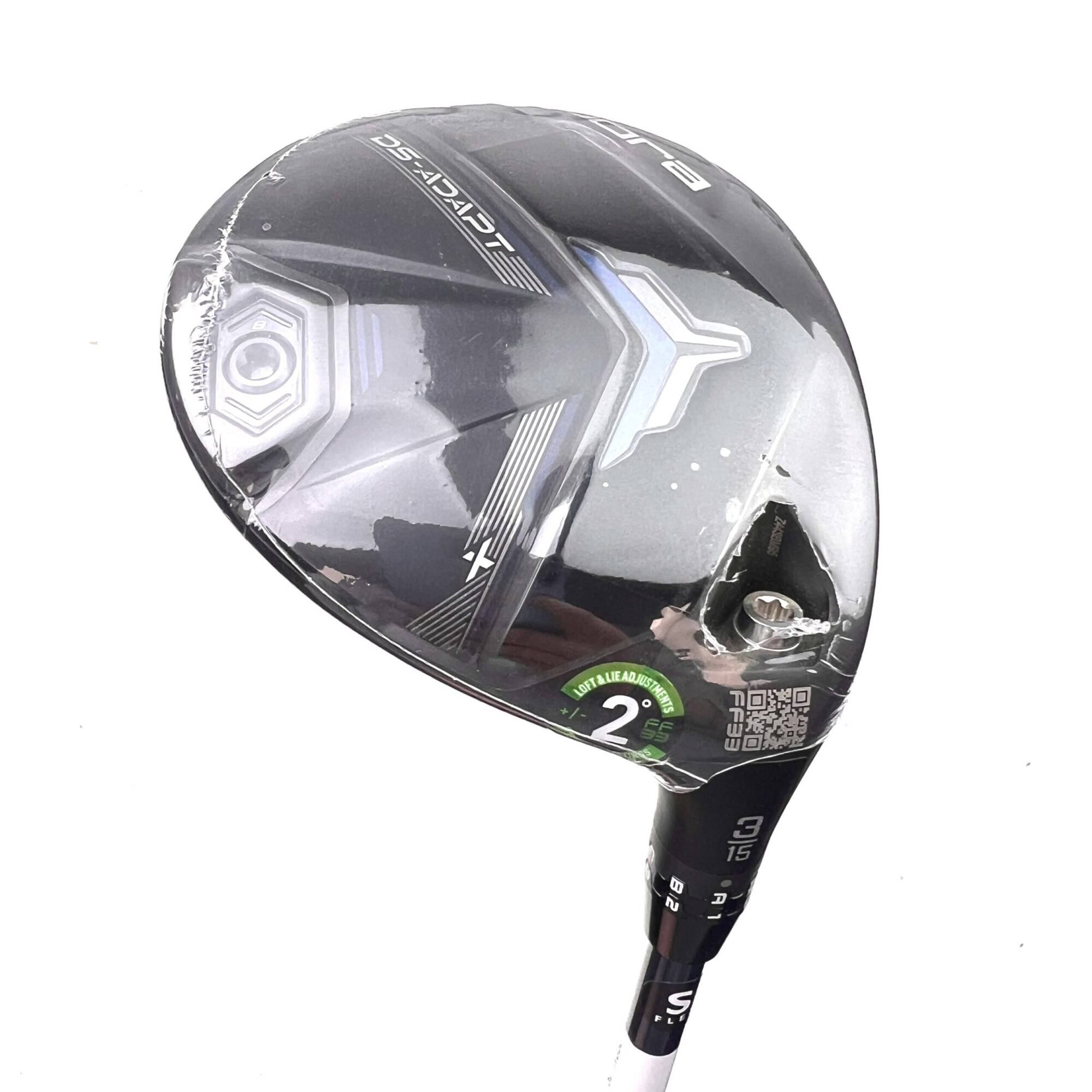 New Cobra DS-Adapt X 3 Wood / 15 Degree / Denali 60 Stiff Flex