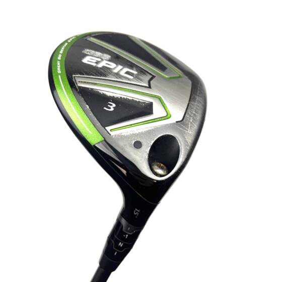 Callaway Great Big Bertha Epic 3 Wood / 15 Degree / Rogue Max 65 Stiff Flex