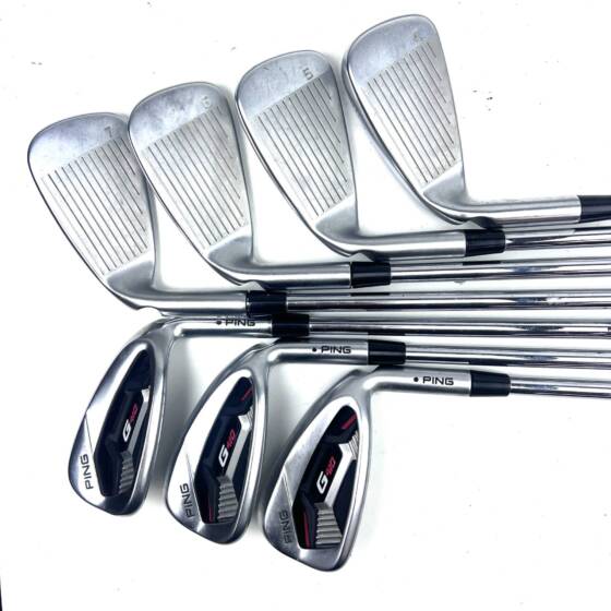 Ping G410 Irons / 4-PW / N.S. Pro Modus3 Tour 105 Stiff Flex