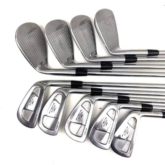 Mizuno T-Zoid Pro II Irons / 3-SW / Dynamic Gold R400 Regular Flex