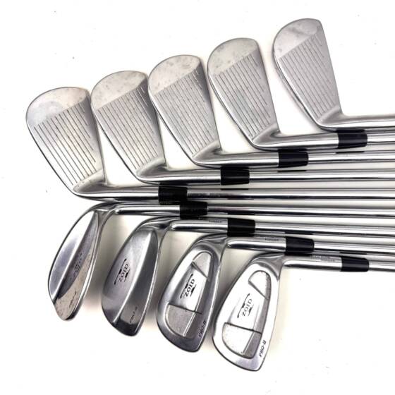 Mizuno T-Zoid Pro II Irons / 3-SW / Dynamic Gold R400 Regular Flex