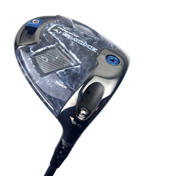 Callaway Paradym AI Smoke Max Driver / 9 Degree / Tensei Blue AV Series 65 Stiff Flex