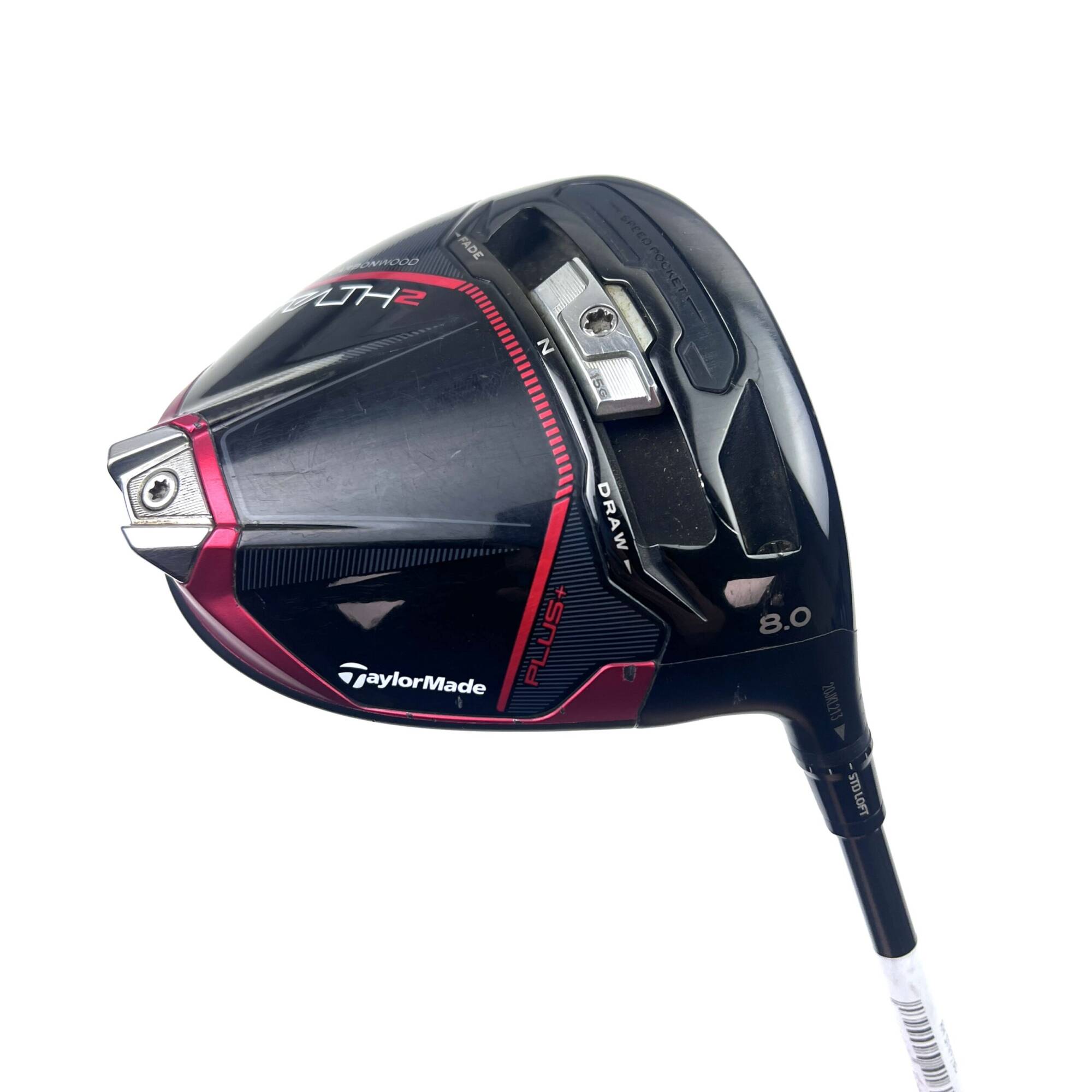 Taylormade Stealth 2 Plus Driver / 8 Degree / Speeder 661 Evolution Stiff Flex