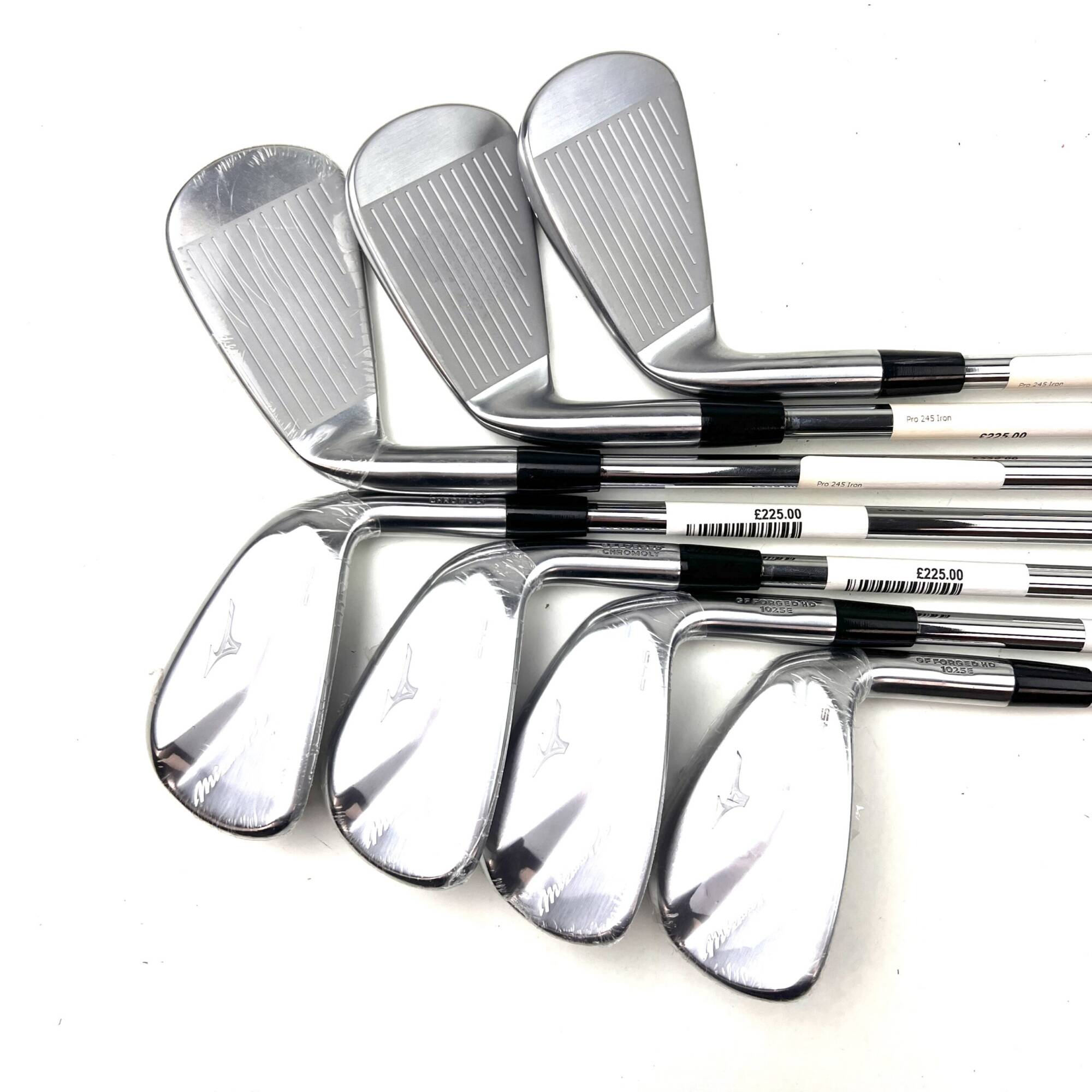 Mizuno Pro 245 Irons / 4-PW / Dynamic Gold R300 Regular Flex