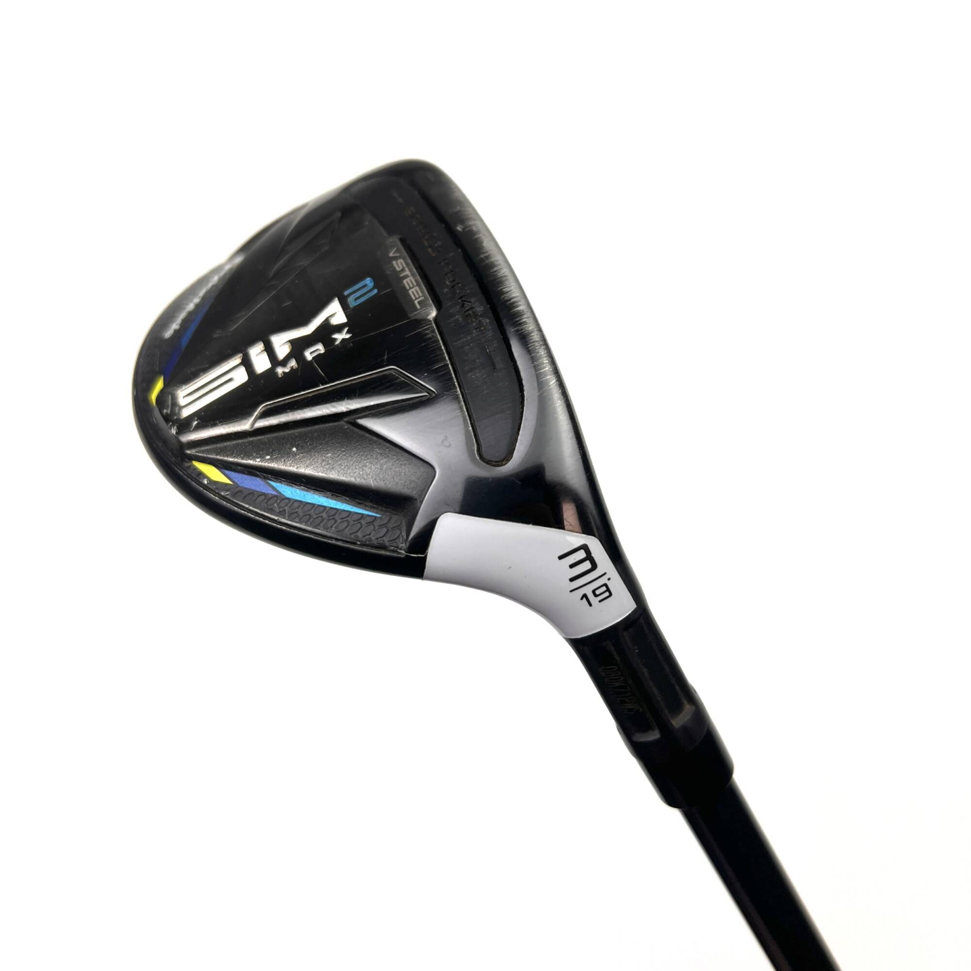 Taylormade Sim2 Max 3 Hybrid / 19 Degree / Ventus 7S Stiff Flex