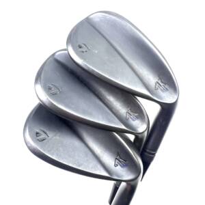Taylormade Milled Grind 3 Wedge Set / 52 56 & 60 Degree / Stiff Flex