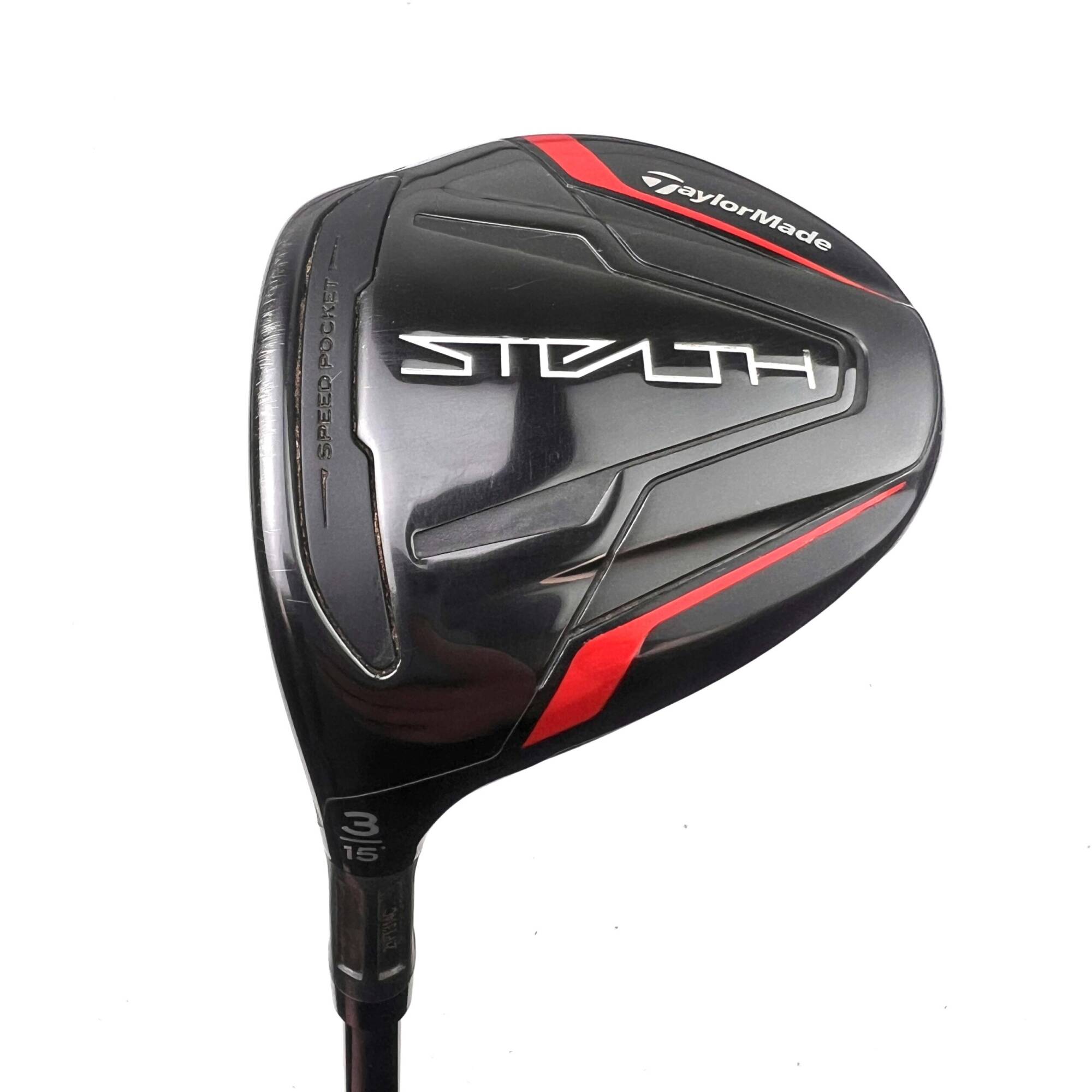 Left Handed Taylormade Stealth 3 Wood / 15 Degree / Ventus 6S Stiff Flex