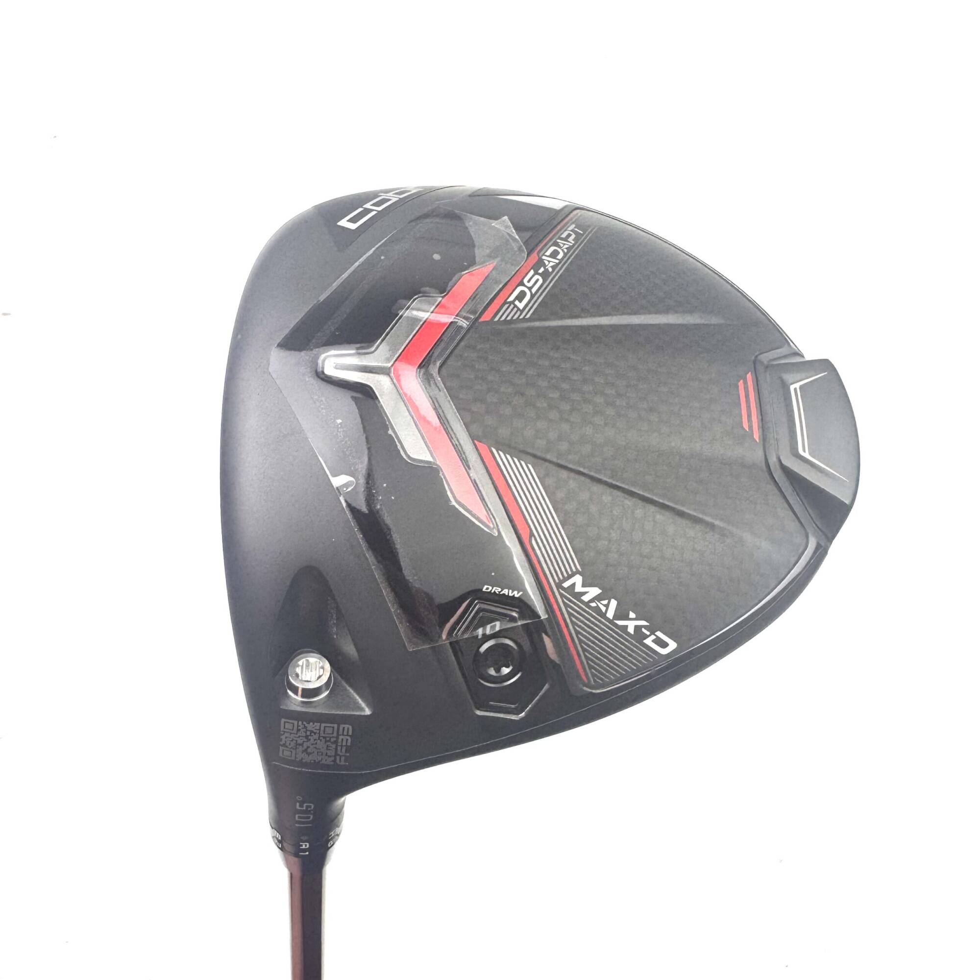 Left Handed Cobra DS-Adapt Max-D Driver / 10.5 Degree / Denali Red 50 Regular Flex