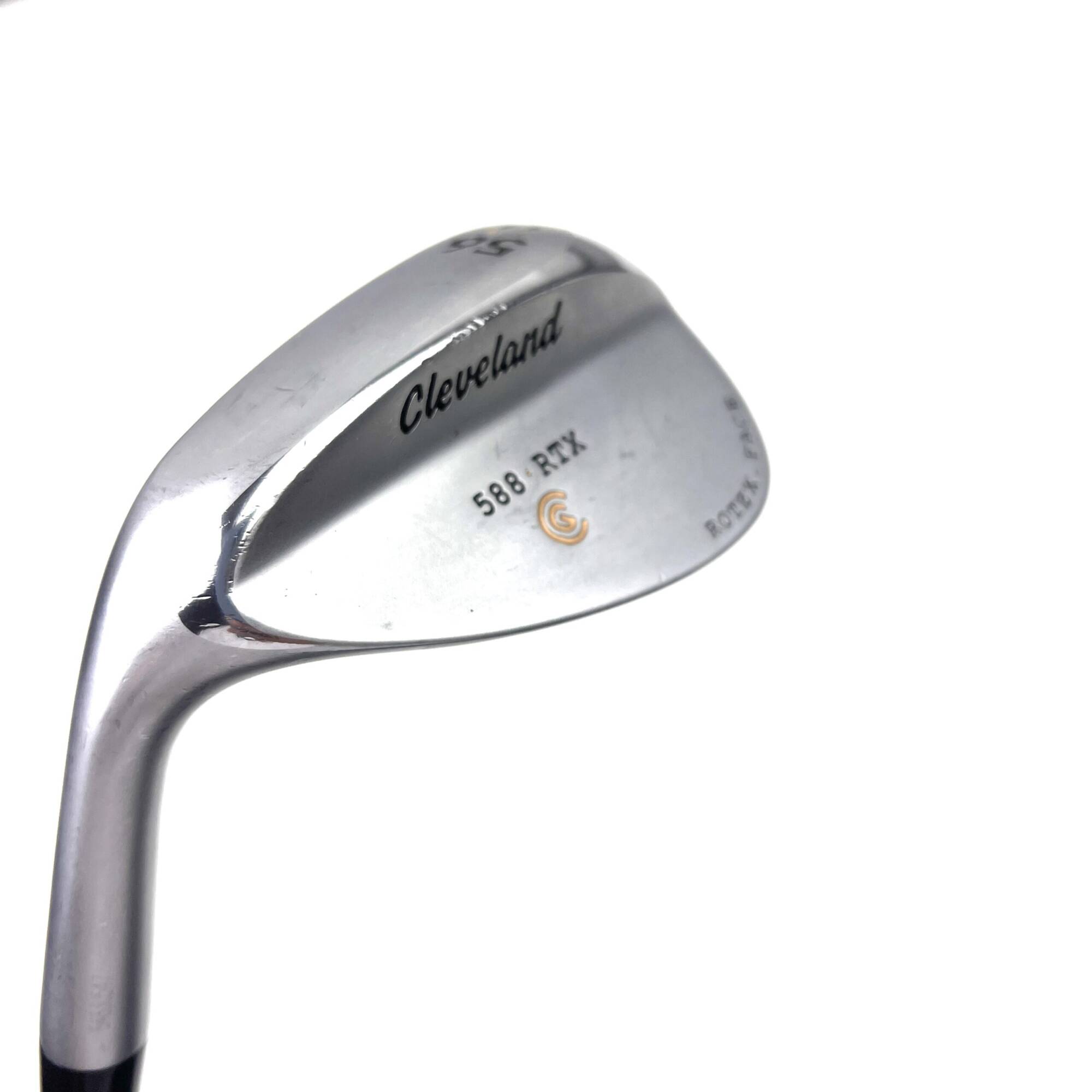 Left Handed Cleveland 588 RTX Sand Wedge / 56 Degree / Dynamic Gold Wedge Flex