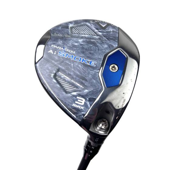 Callaway Paradym AI Smoke Max 3 Wood / 15 Degree / Tensei Blue AV Series 65 Stiff Flex