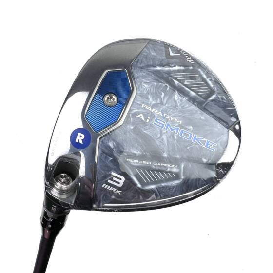 New Left Handed Callaway Paradym AI-Smoke Max 3 Wood / 15 Degree / Tensei Blue AV Series 65 Regular Flex