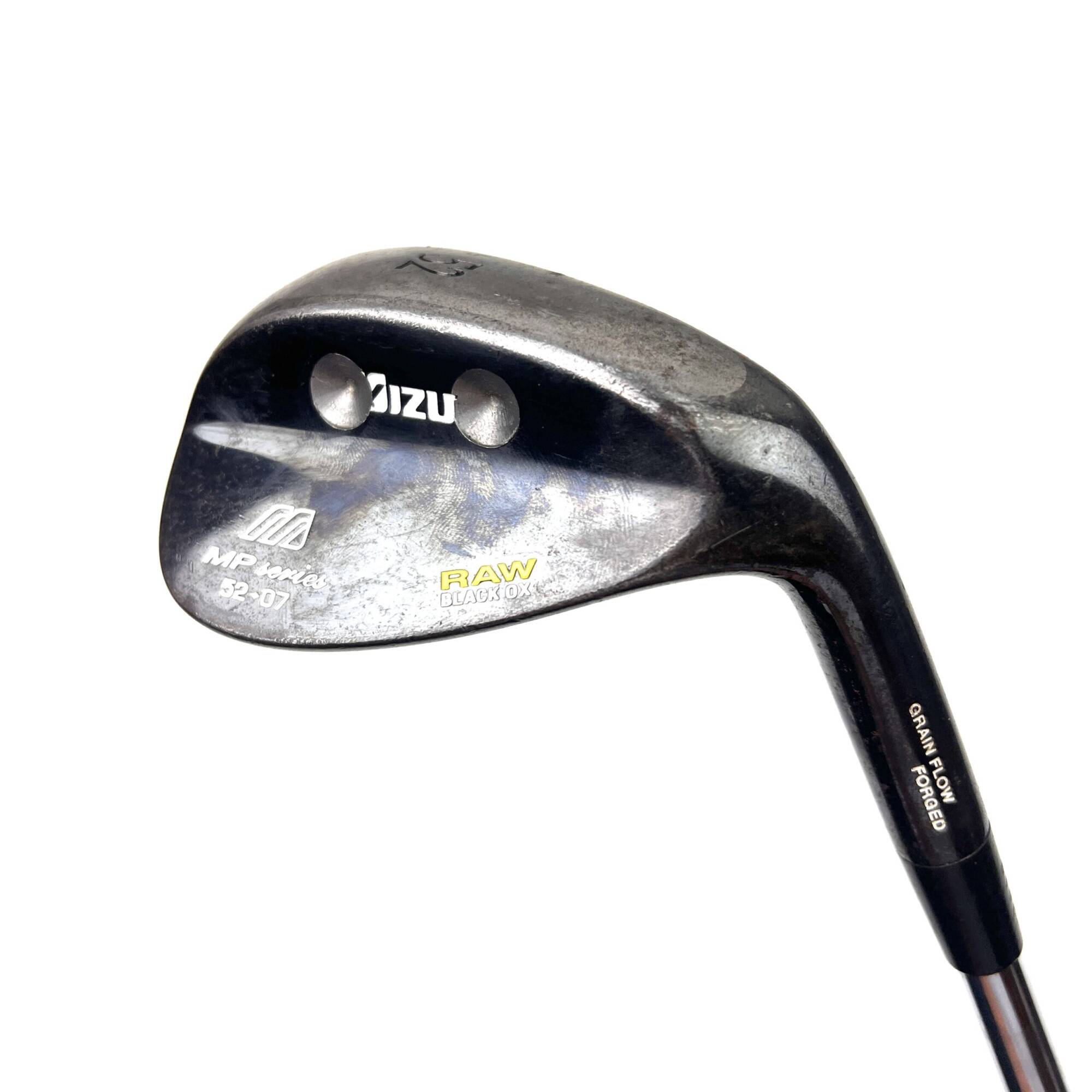 Mizuno MP Series Raw Black OX Gap Wedge / 52 Degree / Dynamic Gold S300 Stiff Flex