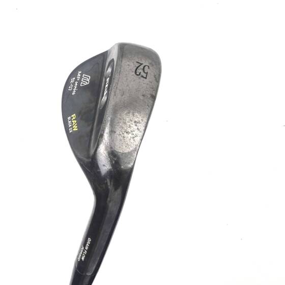 Mizuno MP Series Raw Black OX Gap Wedge / 52 Degree / Dynamic Gold S300 Stiff Flex