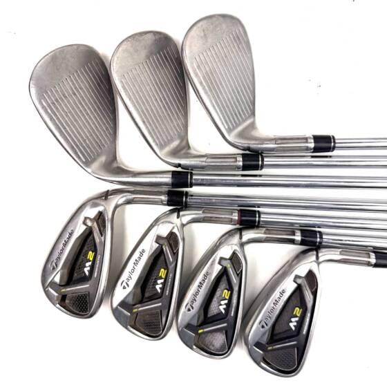 Taylormade M2 Irons / 5-SW / REAX Steel Regular Flex