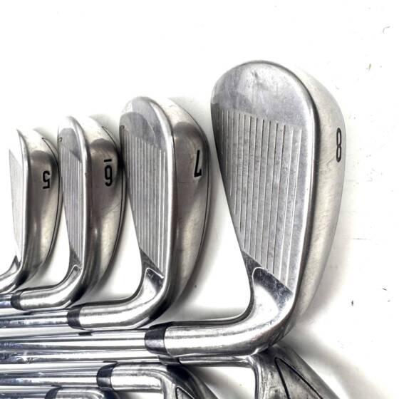 Left Handed Callway Mavrik Irons / 5-PW+AW / Dynamic Gold S300 Stiff Flex