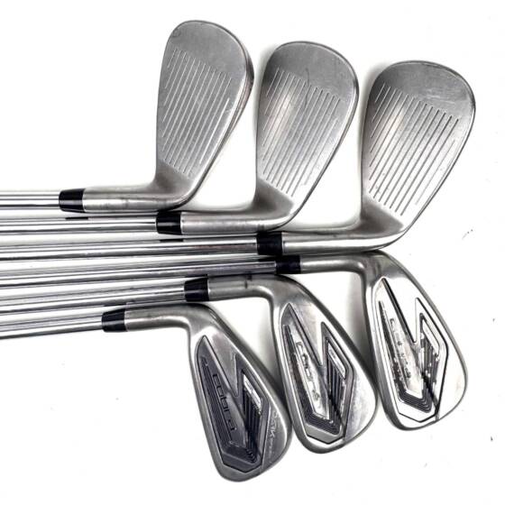 Left Handed Cobra Darkspeed Irons / 5-PW / KBS Tour 110 Regular Flex