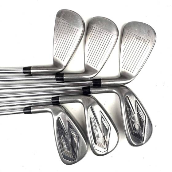 Left Handed Cobra Darkspeed Irons / 5-PW / KBS Tour 110 Regular Flex