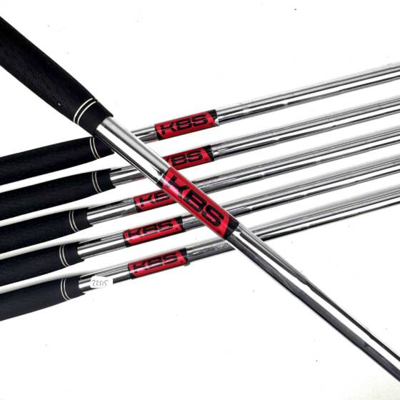 Left Handed Cobra Darkspeed Irons / 5-PW / KBS Tour 110 Regular Flex